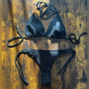 Crochet bikini set